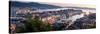 Buildings in a City, Bergen, Hordaland County, Norway-null-Stretched Canvas