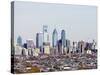 Buildings in a City, Comcast Center, Center City, Philadelphia, Philadelphia County-null-Stretched Canvas