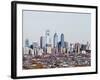 Buildings in a City, Comcast Center, Center City, Philadelphia, Philadelphia County-null-Framed Photographic Print