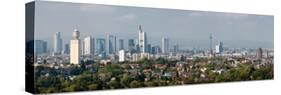 Buildings in a City, Frankfurt, Hesse, Germany 2010-null-Stretched Canvas