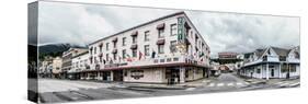 Buildings in a city, Ketchikan, Southeast Alaska, Alaska, USA-null-Stretched Canvas