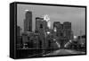 Buildings in a city, Minneapolis, Minnesota, USA-null-Framed Stretched Canvas