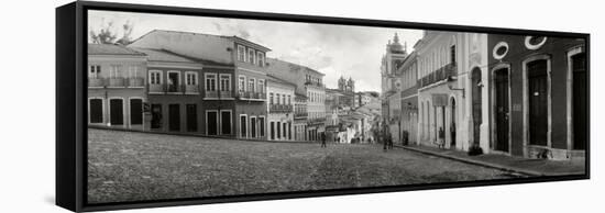 Buildings in a City, Pelourinho, Salvador, Bahia, Brazil-null-Framed Stretched Canvas