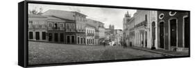 Buildings in a City, Pelourinho, Salvador, Bahia, Brazil-null-Framed Stretched Canvas