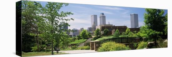 Buildings in a City, Tulsa, Oklahoma, USA 2012-null-Stretched Canvas