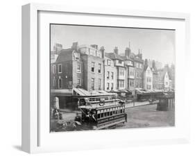 Buildings in Butcher Row, Aldgate High Street, City of London, C1875-null-Framed Giclee Print