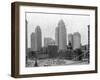Buildings in Downtown Detroit-null-Framed Premium Photographic Print
