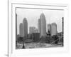 Buildings in Downtown Detroit-null-Framed Photographic Print