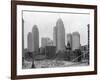 Buildings in Downtown Detroit-null-Framed Photographic Print