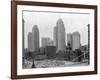 Buildings in Downtown Detroit-null-Framed Photographic Print