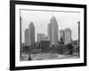 Buildings in Downtown Detroit-null-Framed Photographic Print