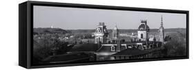 Buildings in Dubuque, Dubuque County, Iowa, USA-null-Framed Stretched Canvas