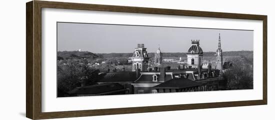 Buildings in Dubuque, Dubuque County, Iowa, USA-null-Framed Photographic Print