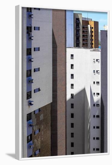 Buildings in Fortaleza, Brazil-Françoise Gaujour-Framed Photographic Print