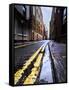 Buildings in London Street-Craig Roberts-Framed Stretched Canvas