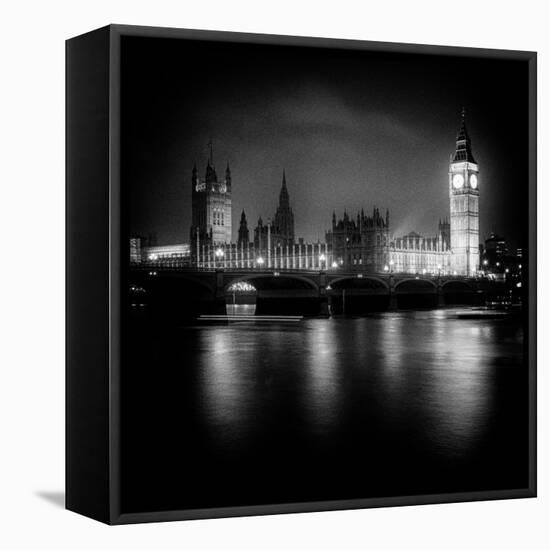 Buildings in London-Craig Roberts-Framed Stretched Canvas