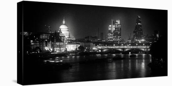 Buildings in London-Craig Roberts-Stretched Canvas