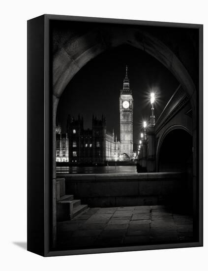 Buildings in London-Craig Roberts-Framed Stretched Canvas