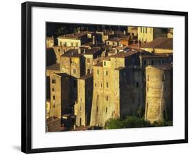 Buildings in Maremma, Tuscany, Italy-Bruno Morandi-Framed Photographic Print