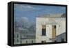 Buildings in Naples, 1782 (Oil on Paper)-Thomas Jones-Framed Stretched Canvas