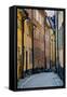 Buildings in Old Town, Gamla Stan, Stockholm, Sweden-null-Framed Stretched Canvas