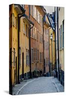 Buildings in Old Town, Gamla Stan, Stockholm, Sweden-null-Stretched Canvas