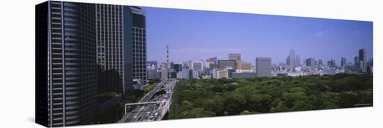 Buildings in Tokyo Prefecture, Japan-null-Stretched Canvas