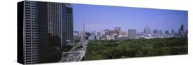 Buildings in Tokyo Prefecture, Japan-null-Stretched Canvas