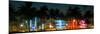 Buildings Lit Up at Dusk of Ocean Drive - Miami Beach - Florida-Philippe Hugonnard-Mounted Photographic Print