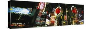 Buildings Lit Up at Night, Times Square, Manhattan, New York City, New York, USA-null-Stretched Canvas