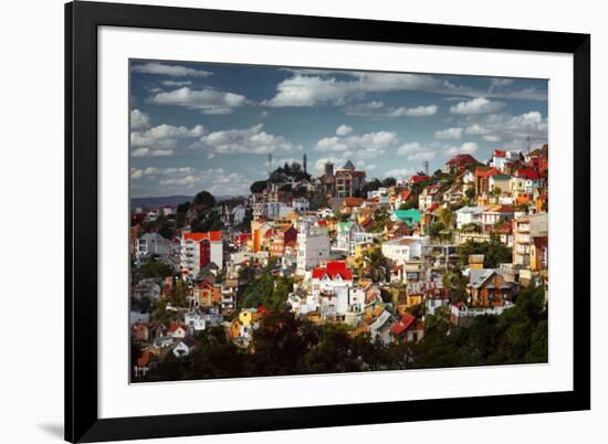 Buildings of a City of Antananarivo in Sunny Day. Madagascar-Dudarev Mikhail-Framed Photographic Print