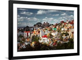 Buildings of a City of Antananarivo in Sunny Day. Madagascar-Dudarev Mikhail-Framed Photographic Print