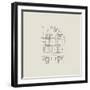 Buildings of London I Sq-Avery Tillmon-Framed Art Print