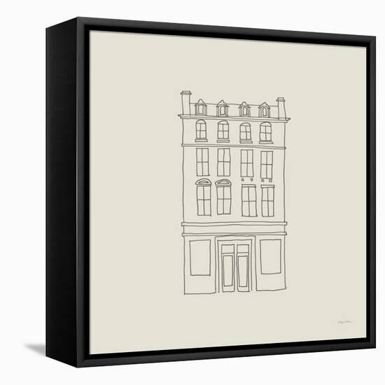 Buildings of London II Sq-Avery Tillmon-Framed Stretched Canvas