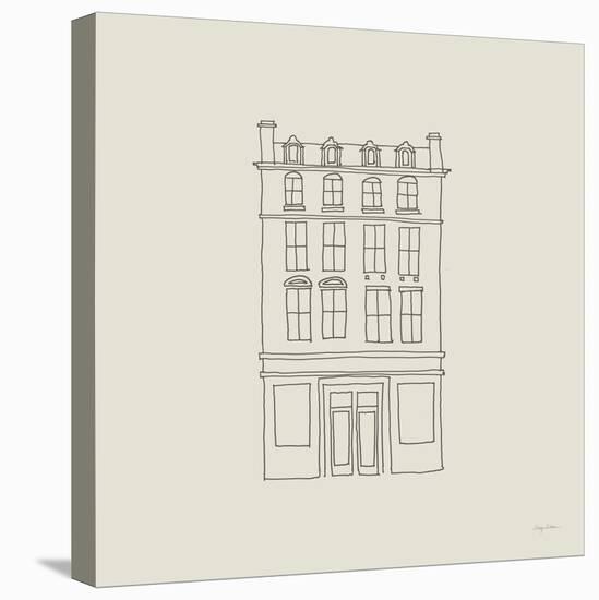 Buildings of London II Sq-Avery Tillmon-Stretched Canvas