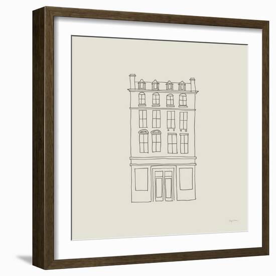 Buildings of London II Sq-Avery Tillmon-Framed Art Print