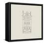 Buildings of London III Sq-Avery Tillmon-Framed Stretched Canvas