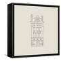 Buildings of London III Sq-Avery Tillmon-Framed Stretched Canvas