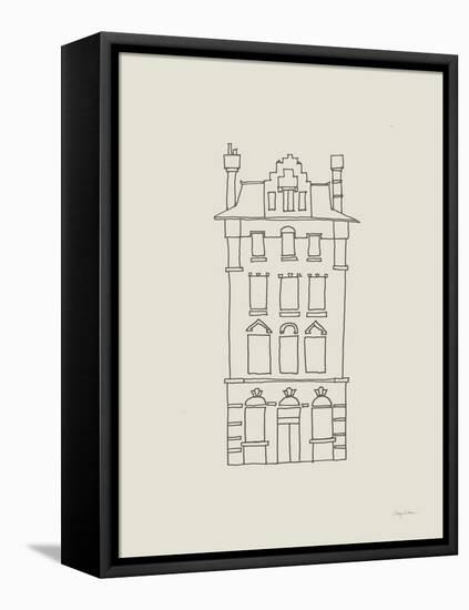 Buildings of London III-Avery Tillmon-Framed Stretched Canvas