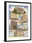 Buildings of Midland-null-Framed Art Print