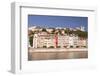 Buildings of Old Lyon and the River Saone, Lyon, Rhone, Rhone-Alpes, France, Europe-Julian Elliott-Framed Photographic Print