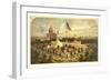 Buildings of the Great Central Fair-null-Framed Giclee Print