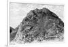 Buildings of the Incas on the Cerro De Las Carceles at Ollantaytambo, Peru, 1895-null-Framed Giclee Print