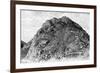 Buildings of the Incas on the Cerro De Las Carceles at Ollantaytambo, Peru, 1895-null-Framed Giclee Print