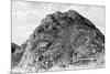 Buildings of the Incas on the Cerro De Las Carceles at Ollantaytambo, Peru, 1895-null-Mounted Giclee Print