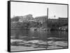 Buildings on Alcatraz-null-Framed Stretched Canvas