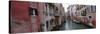 Buildings on Both Sides of a Canal, Grand Canal, Venice, Italy-null-Stretched Canvas