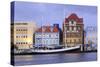 Buildings on Handelskade Street-Richard Cummins-Stretched Canvas