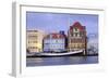 Buildings on Handelskade Street-Richard Cummins-Framed Photographic Print