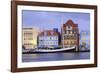 Buildings on Handelskade Street-Richard Cummins-Framed Photographic Print